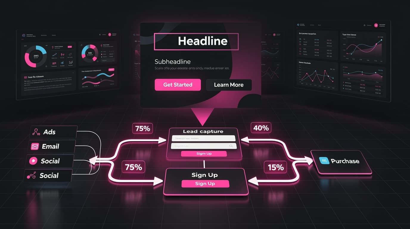 Landing page haute conversion : les 12 éléments indispensables — Conversion
